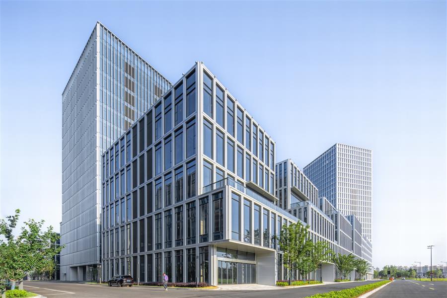 生命科學(xué)的引擎，杭州灣智慧醫(yī)療產(chǎn)業(yè)園---零壹城市作品