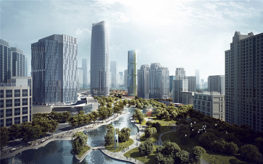 從古玩市場(chǎng)到翠湖天地六和庭：太平橋122地塊的“更新”與“金繕”---line+