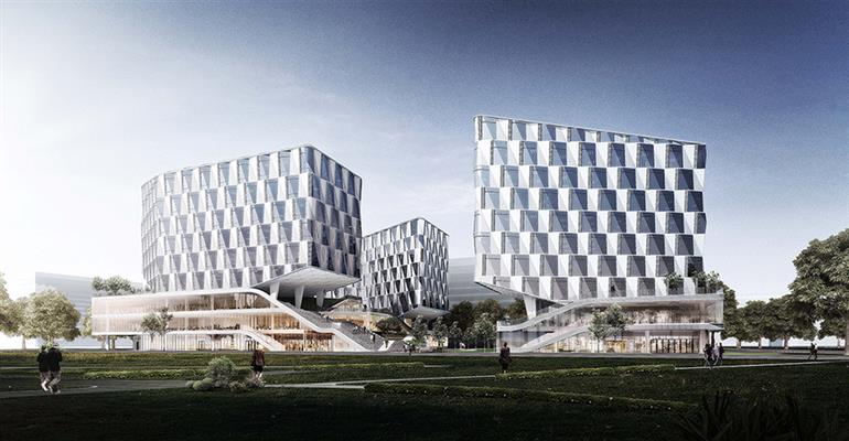 鯨魚來襲丨零壹城市揭曉個推總部設計