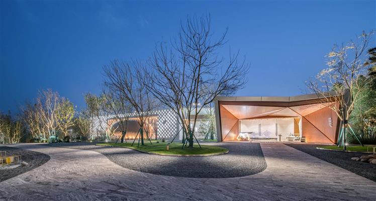 重慶華宇兩江御臨府藝術中心---成執(zhí)建筑