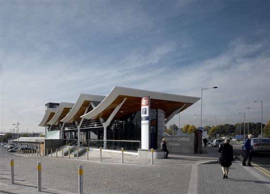 英國·Rotherham中央車站---Aedas