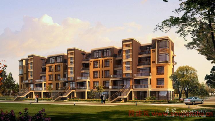 聯(lián)排+洋房2013 (5)-外觀|模型|效果圖