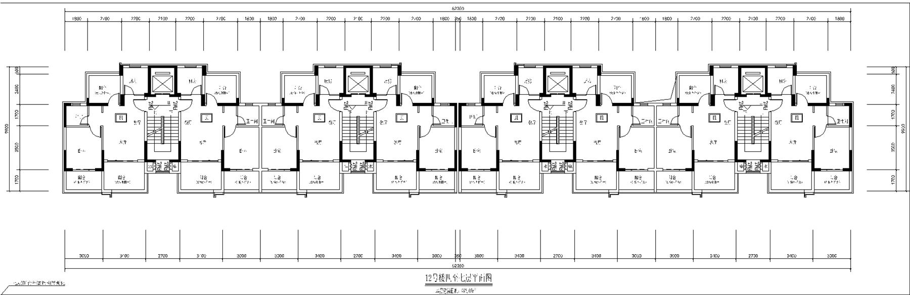 戶型-旅游地產(chǎn)洋房戶型全套圖紙