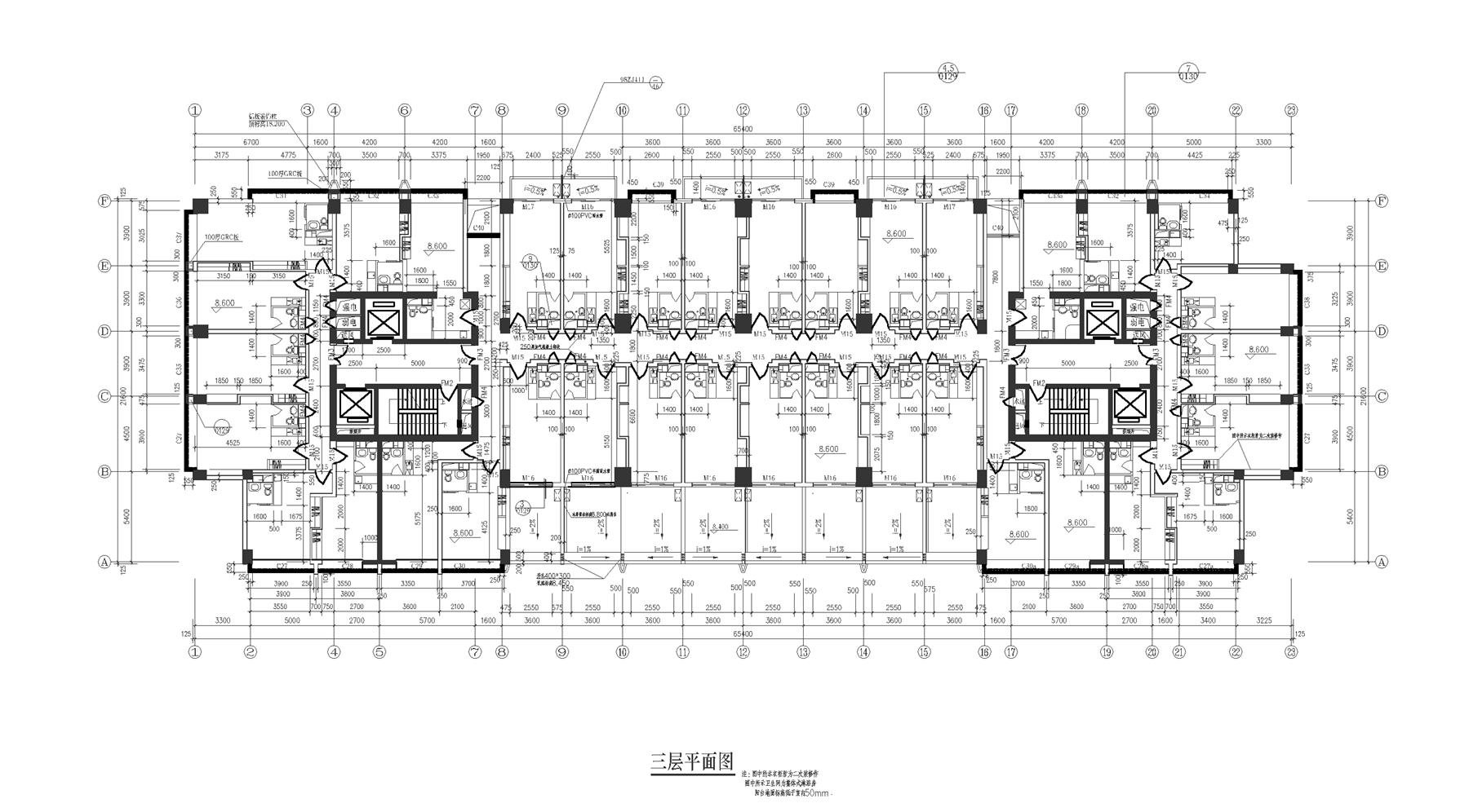 戶型-多層公寓平面圖