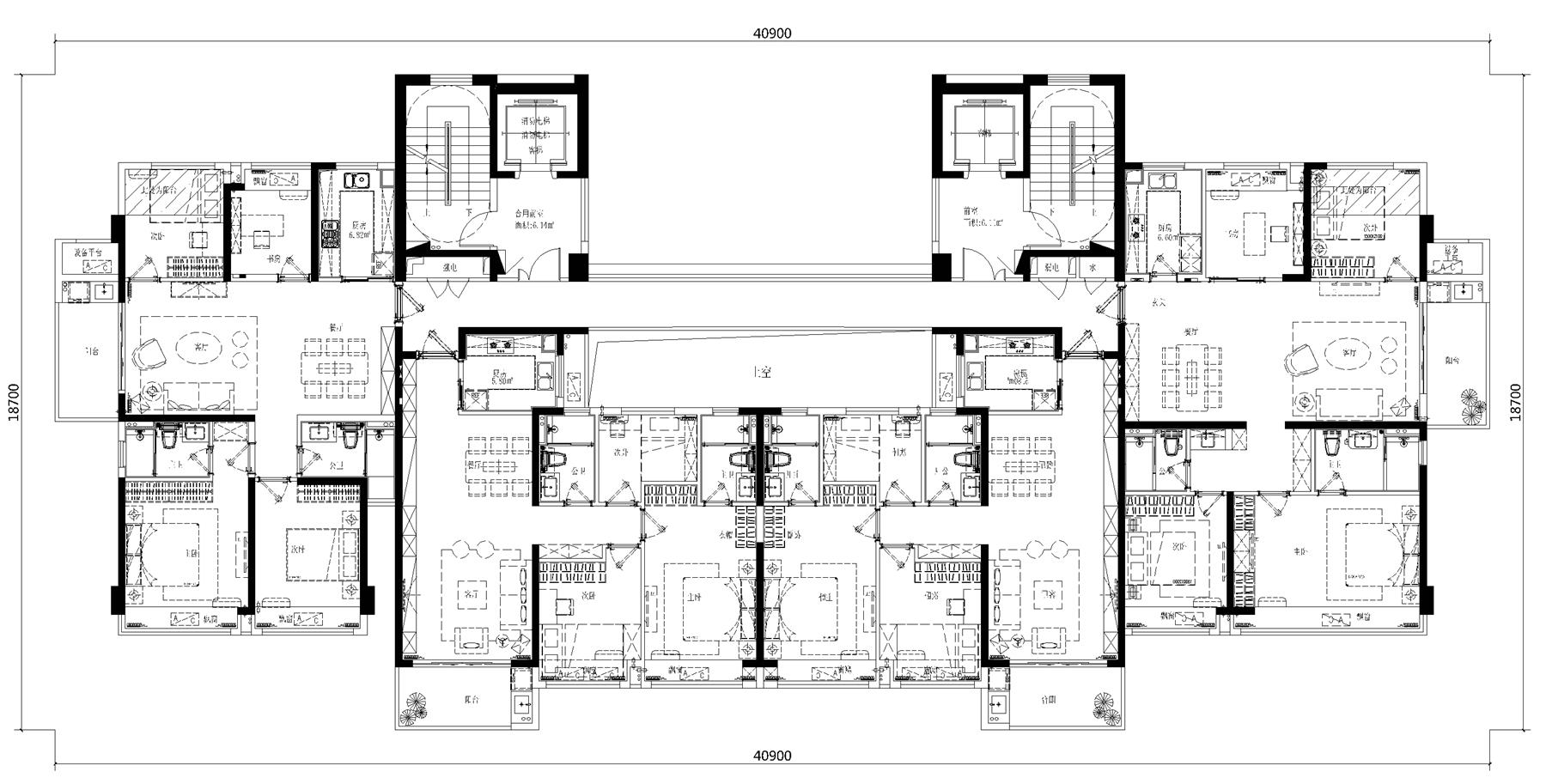 戶(hù)型-精品高層戶(hù)型