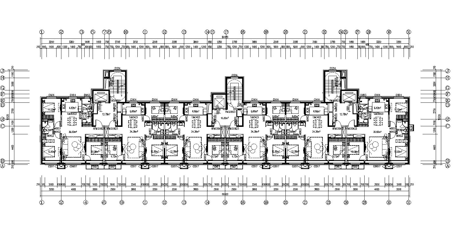 戶型-萬科金域悅府_t3