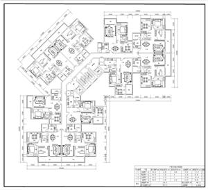 戶型-高層  T10  面寬42.68  進深42.68