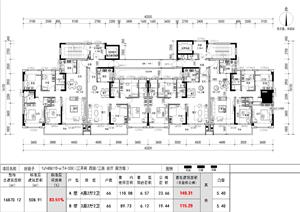 戶(hù)型-新規(guī)下2020碧桂園標(biāo)準(zhǔn)化)(三開(kāi)間 四房三房 合廳 南方版 )_t3