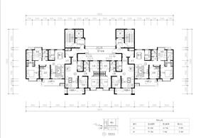 戶型-新規(guī)戶型板式高層1T4（邊戶4房）