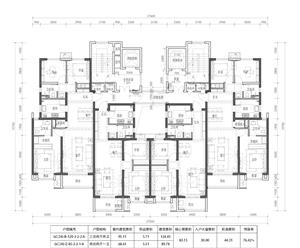 戶型-常用高層戶型