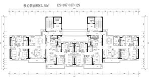 戶型-3--綠城 2020年新版-33個(gè)-高層住宅標(biāo)準(zhǔn)化CAD戶型庫(kù)