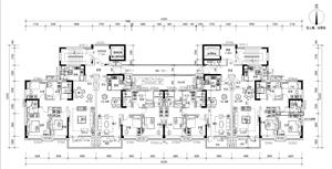 戶型-YJ140&115-1a(T4-33X)(三開間 四房三房 合廳 北方版)