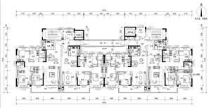 戶型-YJ140&115-a(T4-33X)(三開間 四房三房 合廳 南方版 )
