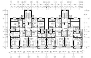 戶型-各種類型面積段標(biāo)準(zhǔn)戶型庫修編匯總-18F