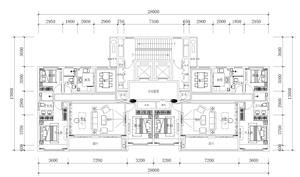 戶型-金茂上海CAD戶型標(biāo)準(zhǔn)化匯總（22個(gè)）