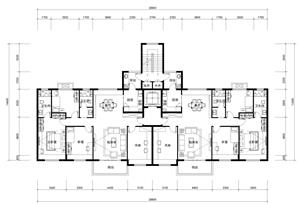 戶型-T2-四面寬（135 135）-11F
