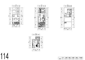 戶型-115㎡聯(lián)排戶型