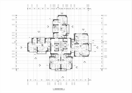 戶型-1T6戶，深圳某知名開放商的戶型