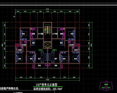 戶型-3室2廳2衛(wèi)