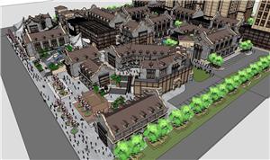 成都商業(yè)項目全模 川渝名國風