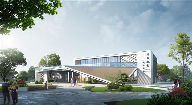 環(huán)衛(wèi)之家 可改城市標(biāo)志性建筑精細(xì)模型