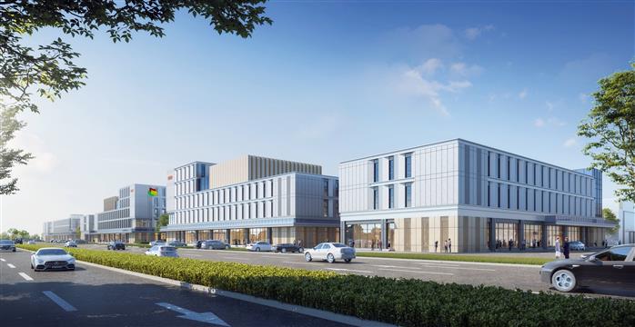 現(xiàn)代產(chǎn)業(yè)園 辦公 多層辦公